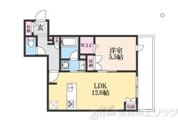 ザ・テラス吹田SWの物件間取画像